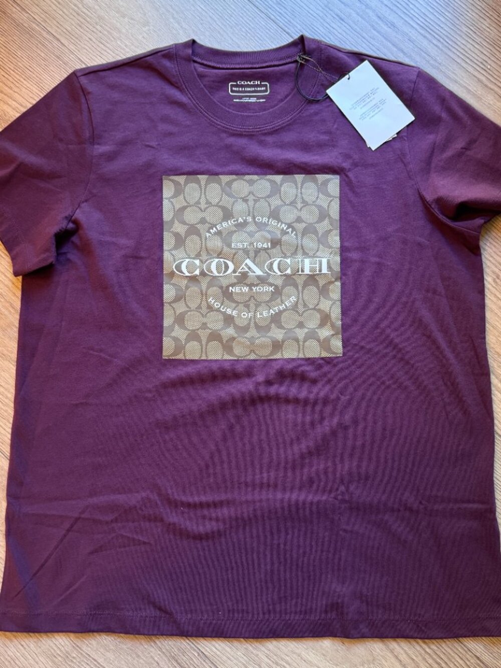 COACH Signature Square T-Shirt C8775